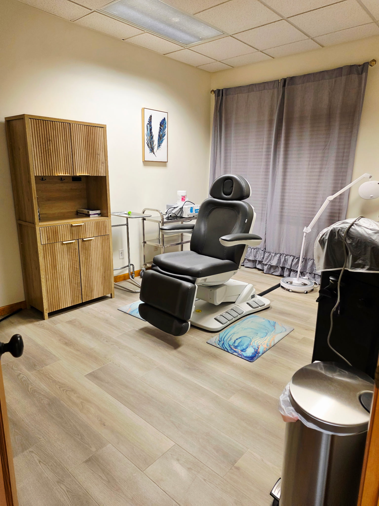 Luxury office detail at Magic Mirror MedSpa